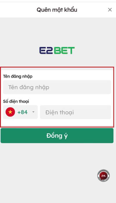thông tin tài khoản e2bet